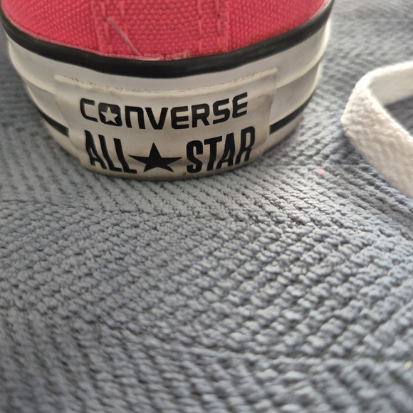Converse Ladies Pink Sneakers - Picture 4 of 5